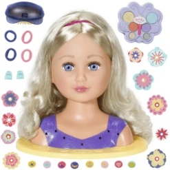 Zapf Creation BABY Born® Sister Styling Head -Kinder Speel Verkoop zapf creation baby born sister styling head a295240 4