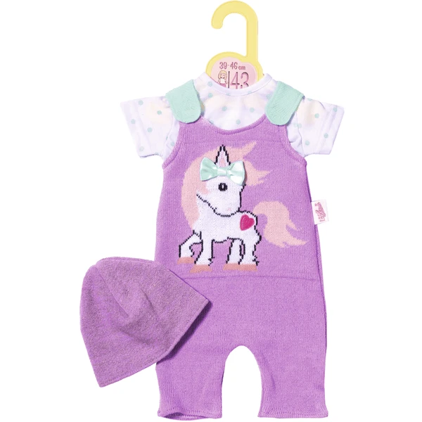 Zapf Creation Dolly Moda Kruippakje Met Muts 43 Cm 2 Zapf Creation Dolly Moda Kruippakje Met Muts 43 Cm - Afbeelding 2